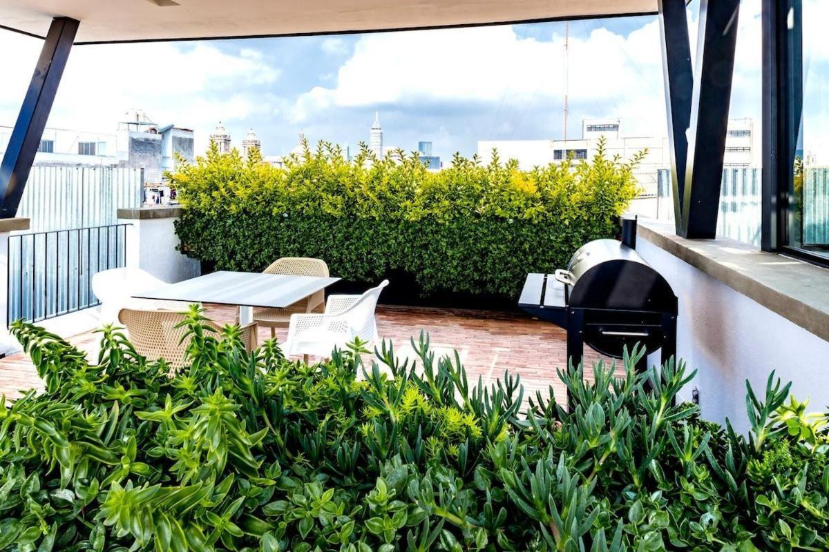 メキシコシティCalido Loft A Pasos Del Zocalo Disfrutaloアパートメント エクステリア 写真
